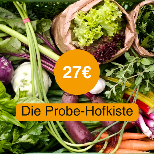Die Probe-Hofkiste